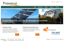 Tablet Screenshot of preservasolar.com.br